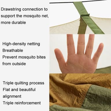 Resa Camping Myggnät Hängmatta Hängande sovsäng Hammock