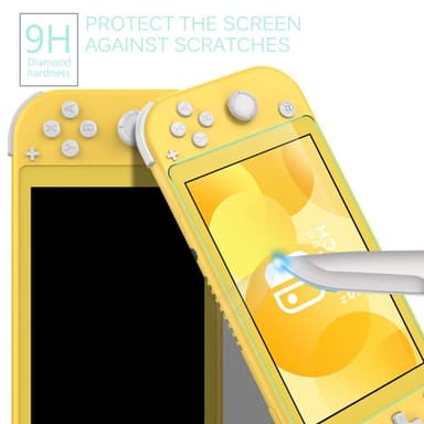 Härdat glas 0.25mm kompatibelt med Nintendo Switch Lite