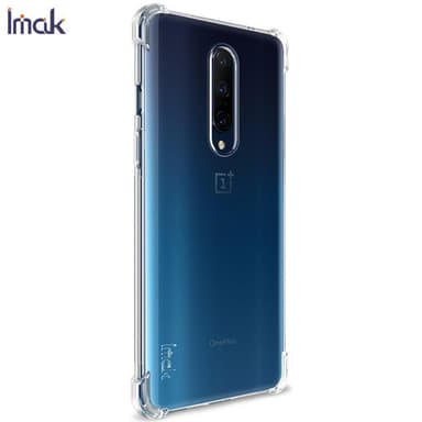 IMAK Soft TPU skal + Skärmskydd till OnePlus 8 - Transparent