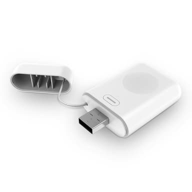 Qi Trådlös Powerbank Till Apple Watch Series 7/6/5/4/3/2/1