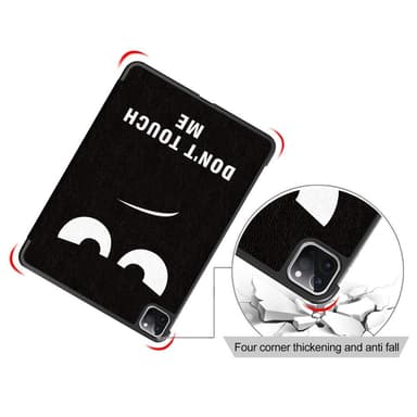 Apple iPad Pro 11 (2020) Slim fit tri-fold fodral - Don't Touch Me