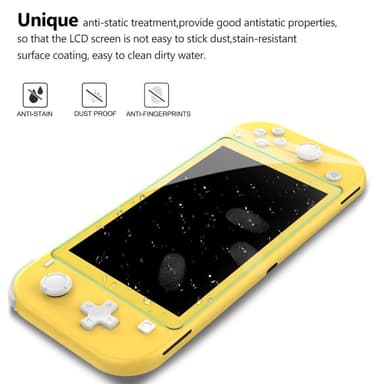 Härdat glas 0.25mm kompatibelt med Nintendo Switch Lite