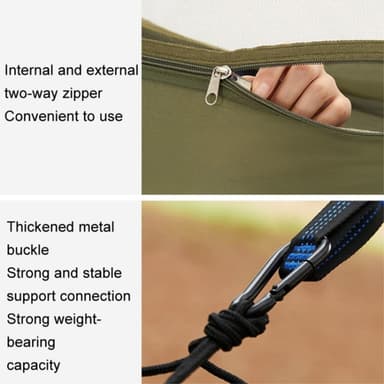 Resa Camping Myggnät Hängmatta Hängande sovsäng Hammock