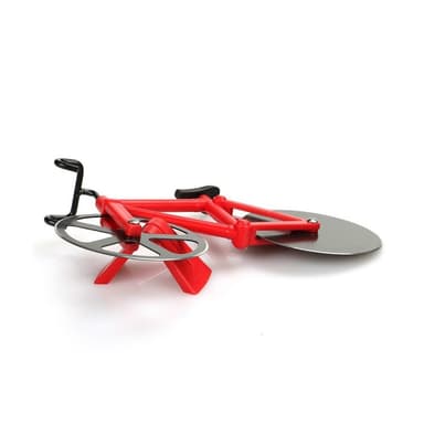 Pizzaskärare / Pizza Slicer Cykel - Röd