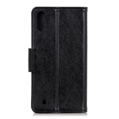 Samsung Galaxy A10 Plånboksfodral Textured Split - Svart