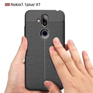 Nokia 8.1 TPU-skal Litchi Grain