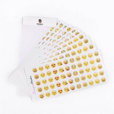 Emoji klistermärken – 660 stickers i olika uttryck