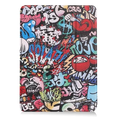 Till iPad Air 11 (2024) Slim fit tri-fold fodral - Graffiti