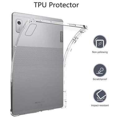Till Lenovo Tab M9 - TPU Skal Frostat Transparent