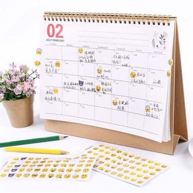 Emoji klistermärken – 660 stickers i olika uttryck