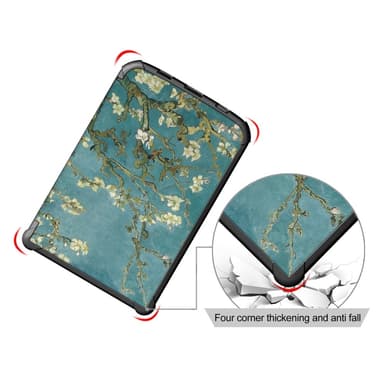 Fodral till PocketBook läsplatta - Många olika modeller - Flower