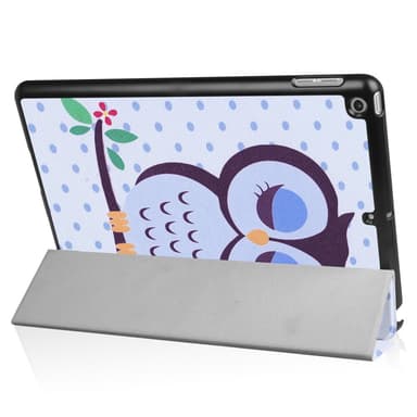 iPad 9.7"" (2017 / 2018) Slim fit tri-fold fodral - Napping Owl