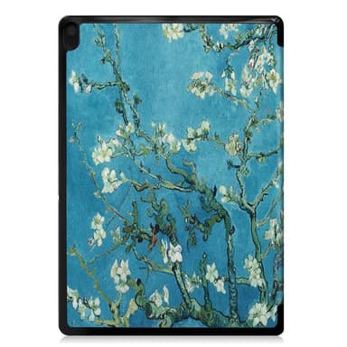 Tri-fold Fodral till Lenovo Tab E10 - Tree with Flowers
