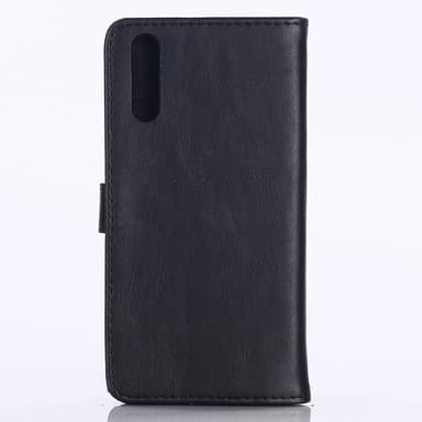 Huawei P30 Retro Plånboksfodral - Svart