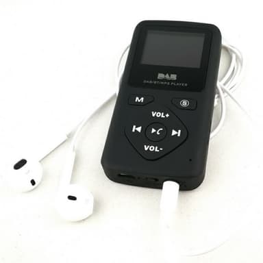 DAB Bluetooth Digital MP3-spelare Stöd för FM-radio TF-kort