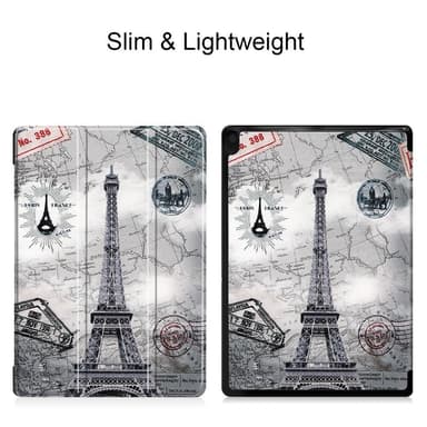Tri-fold Fodral till Lenovo Tab E10 - Eiffel Tower