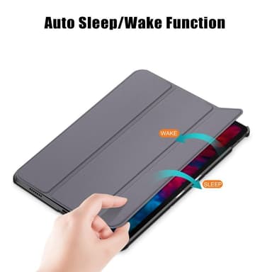 Tri-fold Fodral till Lenovo Tab P11 Pro TB-J706F - Grå