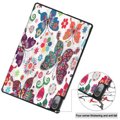 Tri-fold Fodral till Lenovo Tab P11 Pro TB-J706F - Butterfly