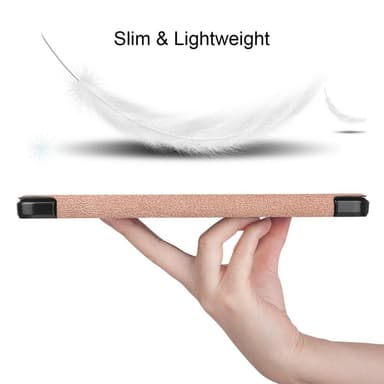 Slim Fit Cover Fodral Till Samsung Galaxy Tab S7 Plus - RoseGold