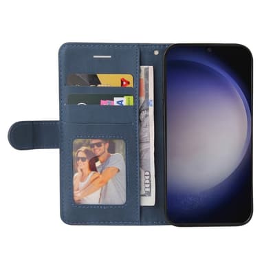 KT Plånboksfodral till Samsung Galaxy S25 / S24 - Blå