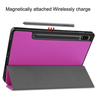 Slim Fit Cover Fodral Till Samsung Galaxy Tab S7 / S8 - Lila