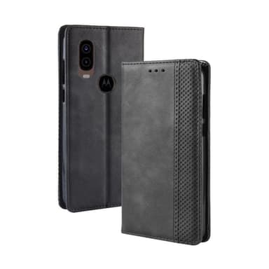 Motorola One Vision Plånboksfodral - Svart