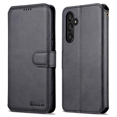 För Samsung Galaxy A54 5G AZNS Plånboksfodral  - Svart