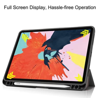 Apple iPad Air (2020) (2022) Slim fit tri-fold fodral - Grå