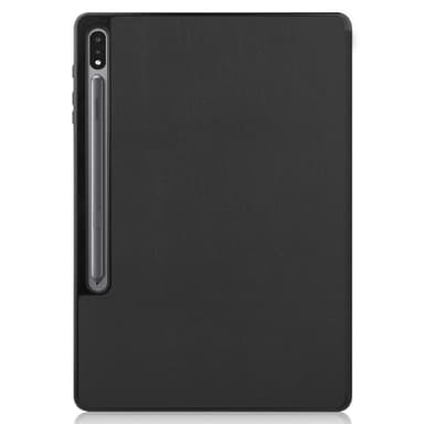 Slim Fit Cover Fodral Till Samsung Galaxy Tab S7 Plus / S8 Plus - Svart