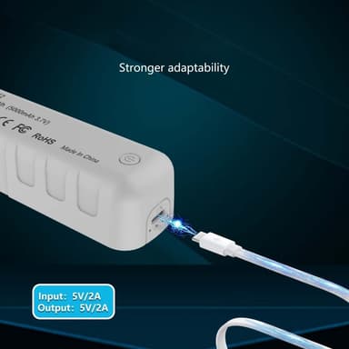 Externt Batteri Power Bank Meta Quest 3 VR-glasögon 5000mAh