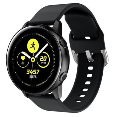 Armband Rem för Samsung Galaxy Watch Active Active2 20MM - Svart