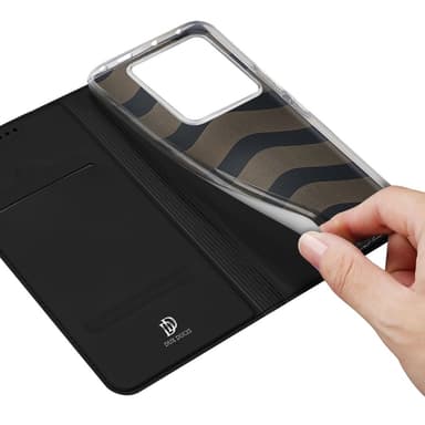 för Xiaomi Redmi Note 13 Pro 5G DUX DUCIS Skin Pro Fodral -Svart
