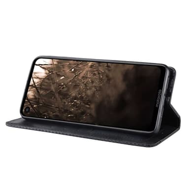 Motorola One Vision Plånboksfodral - Svart