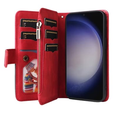 KS Plånboksfodral till Samsung Galaxy S24 - Röd