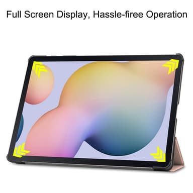 Slim Fit Cover Fodral Till Samsung Galaxy Tab S7 Plus / S8 Plus - RoseGold