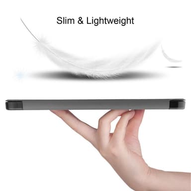 Apple iPad Air (2020) (2022) Slim fit tri-fold fodral - Grå
