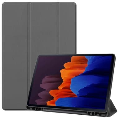 Slim Fit Cover Fodral Till Samsung Galaxy Tab S7 Plus - Grå