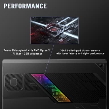 ASUS Rog Flow GZ302EA RyzenAI/32/1TB/LED 13.4" bärbar dator för gaming