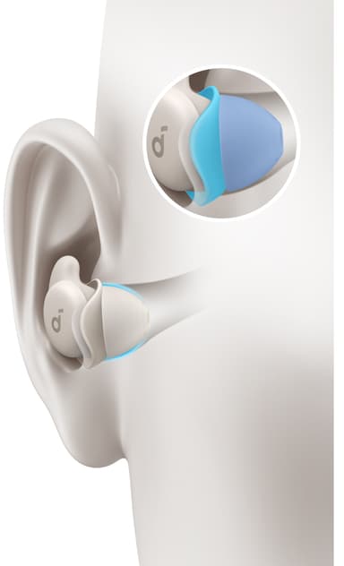 Soundcore Sleep A20 True Wireless in ear-hörlurar (vita)