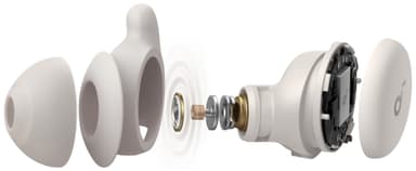 Soundcore Sleep A20 True Wireless in ear-hörlurar (vita)