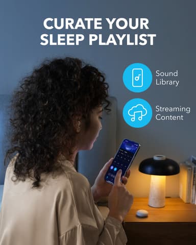 Soundcore Sleep A20 True Wireless in ear-hörlurar (vita)