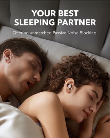 Soundcore Sleep A20 True Wireless in ear-hörlurar (vita)