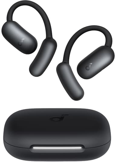 Soundcore AeroFit 2 True Wireless in ear-hörlurar (svarta)