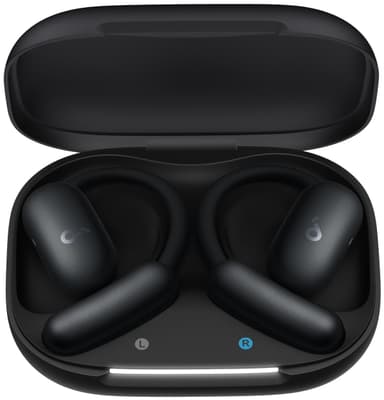 Soundcore AeroFit 2 True Wireless in ear-hörlurar (svarta)