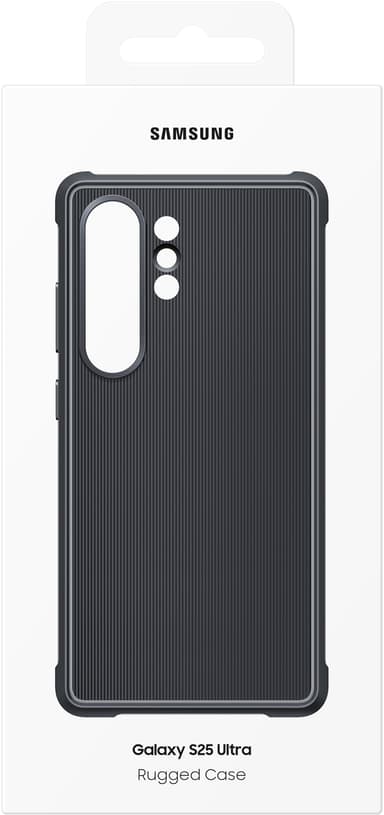 Samsung Galaxy S25 Ultra Rugged-fodral (svart)