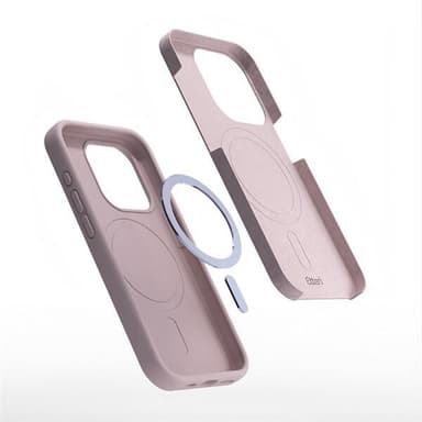 Etteri Silikonskal med MagSafe till iPhone 16 Pro Max - Ljusrosa