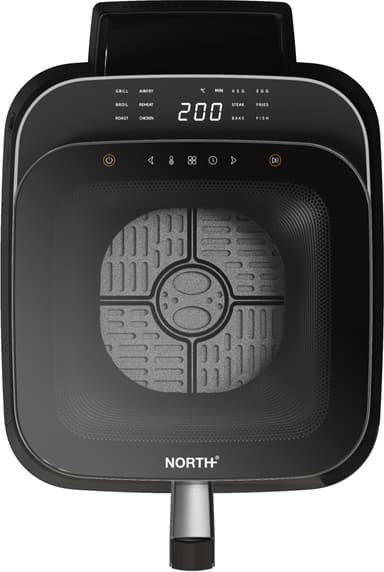 North airfryer 205003 (svart)