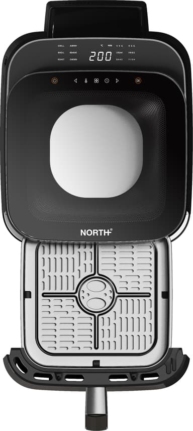 North airfryer 205003 (svart)