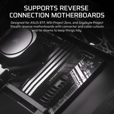 Corsair FRAME 4000D Mid-Tower PC-chassi (svart)