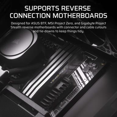 Corsair FRAME 4000D RS ARGB Mid-Tower PC-chassi (svart)